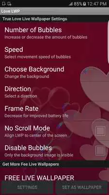 Play True Love Live Wallpaper