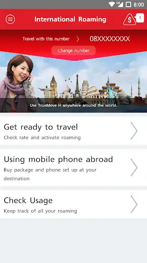 Play TrueMove H Roaming  and enjoy TrueMove H Roaming with UptoPlay