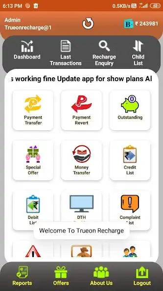 Play TrueonRecharge as an online game TrueonRecharge with UptoPlay