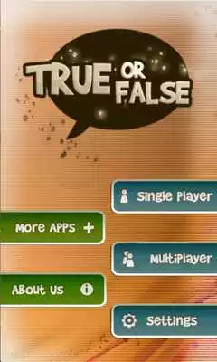 Play True Or False : Full Quiz Game