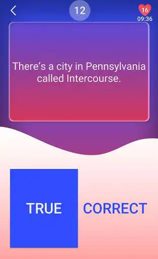Play True or False - Quiz Game 2021 as an online game True or False - Quiz Game 2021 with UptoPlay