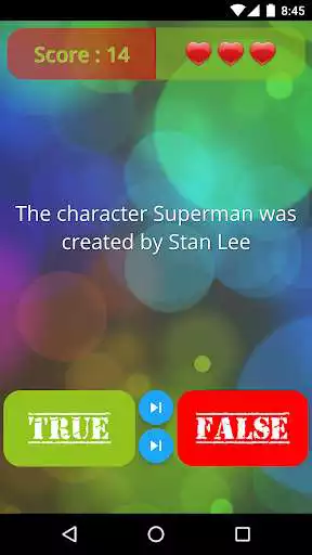 Play True or False: Trivia Quiz as an online game True or False: Trivia Quiz with UptoPlay