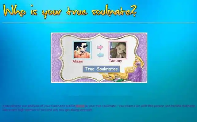Play True Soulmate Finder
