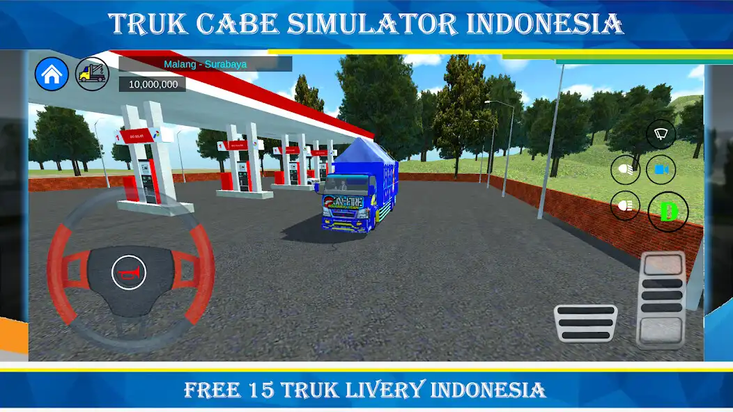 Play Truk Cabe Simulator Indonesia  and enjoy Truk Cabe Simulator Indonesia with UptoPlay