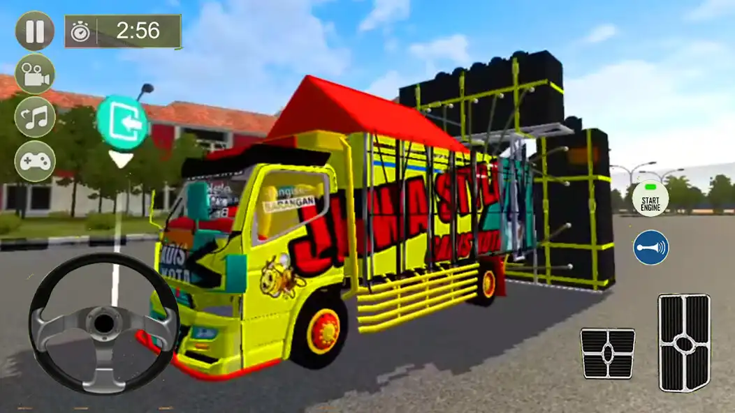 Play Truk Sound Simulator Indonesia as an online game Truk Sound Simulator Indonesia with UptoPlay