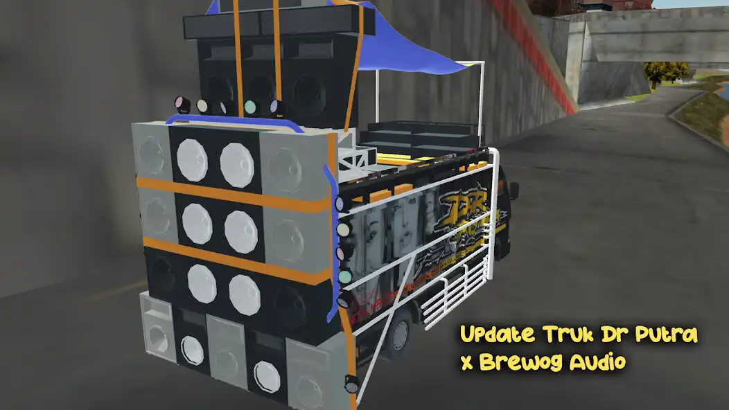 Play Truk Sound System Simulator ID as an online game Truk Sound System Simulator ID with UptoPlay