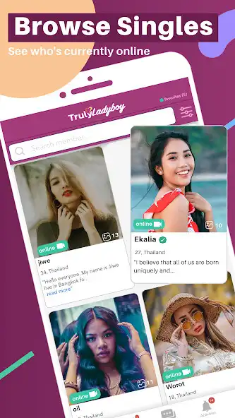 Play TrulyLadyboy - Dating App as an online game TrulyLadyboy - Dating App with UptoPlay