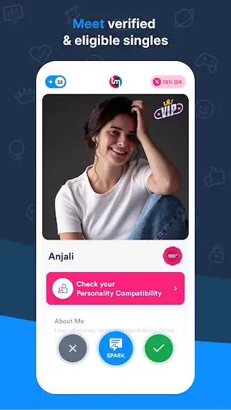 Play TrulyMadly Tamil: Dating App as an online game TrulyMadly Tamil: Dating App with UptoPlay