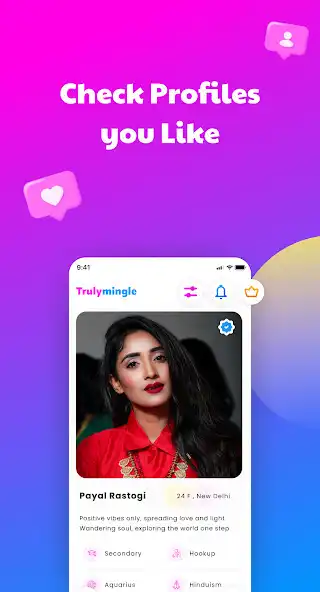 Play TrulyMingle - Chat Meet  Date as an online game TrulyMingle - Chat Meet  Date with UptoPlay