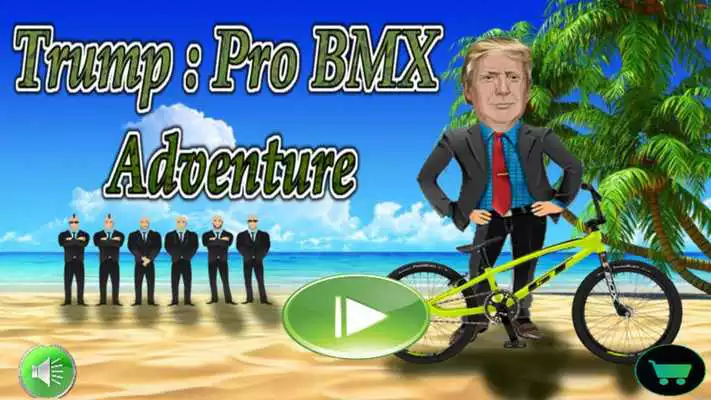 Play Trump BMX Adventure