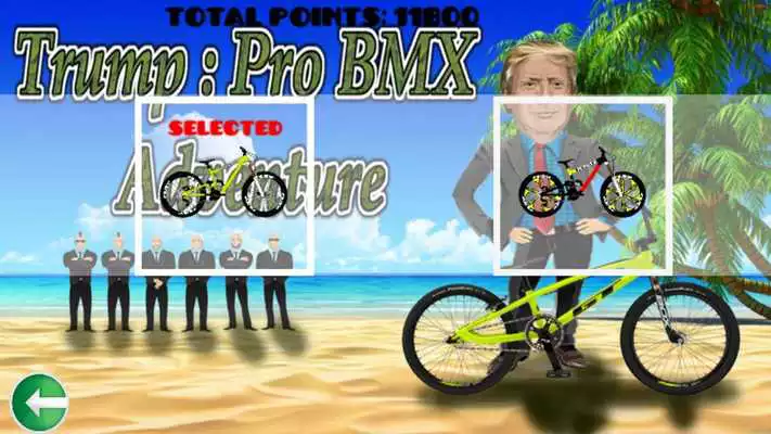 Play Trump BMX Adventure