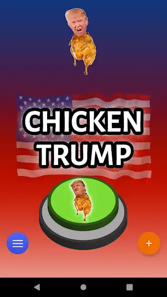 Play Trump Chicken Dance Button as an online game Trump Chicken Dance Button with UptoPlay