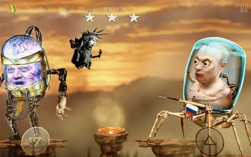 Play Trump Escape as an online game Trump Escape with UptoPlay