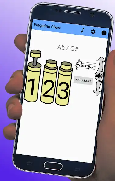 Play Trumpet Fingering Chart  and enjoy Trumpet Fingering Chart with UptoPlay