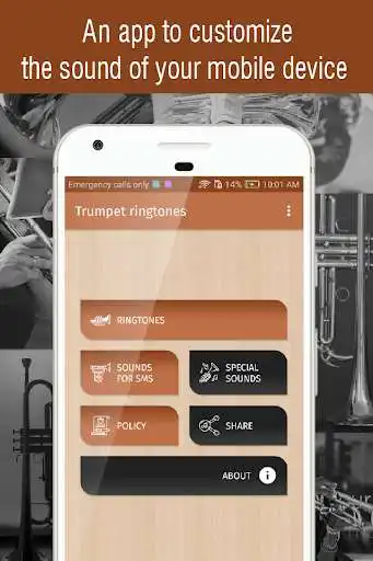 Play trumpet ringtones for phone  and enjoy trumpet ringtones for phone with UptoPlay