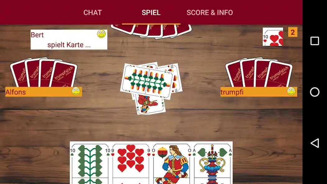 Play Trumpfstich - Watten online  and enjoy Trumpfstich - Watten online with UptoPlay