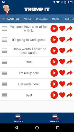 Play TRUMP-IT - Soundboard & Argument Winner as an online game TRUMP-IT - Soundboard & Argument Winner with UptoPlay