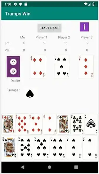 Play Trumps Win as an online game Trumps Win with UptoPlay