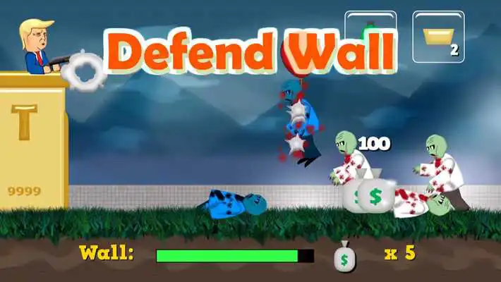 Play Trump Wall: Zombies Play Trump Wall: Zombies