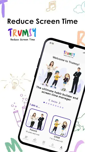 Play Trumsy: Reduce Screen Time App  and enjoy Trumsy: Reduce Screen Time App with UptoPlay