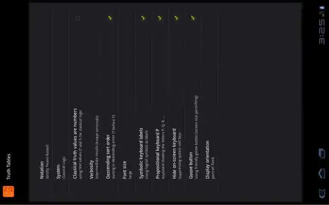 Play Truth Tables