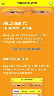 Play TRUUMPSLATOR