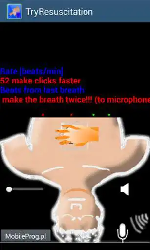 Play TryResuscitation - simple resuscitation simulator as an online game TryResuscitation - simple resuscitation simulator with UptoPlay