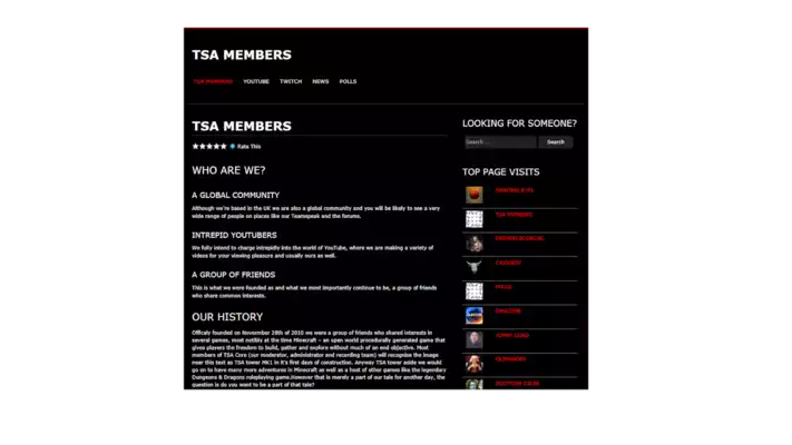Play TSA MEMBERS