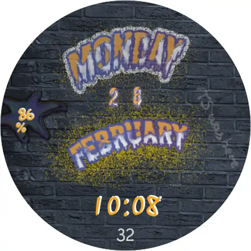 Play TSD29 Graffiti Watch Face APK