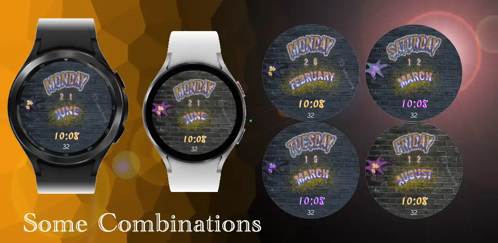 Play TSD29 Graffiti Watch Face as an online game TSD29 Graffiti Watch Face with UptoPlay