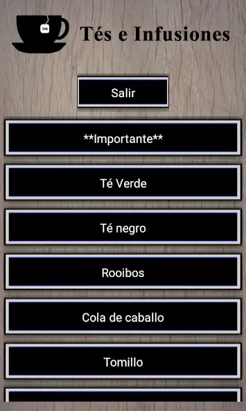 Play Tés e Infusiones  and enjoy Tés e Infusiones with UptoPlay