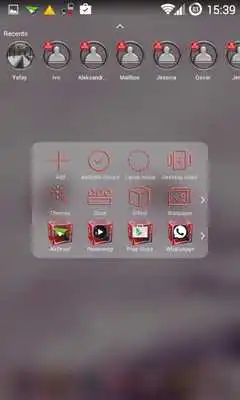 Play TSF Shell Theme Ice Cube Red