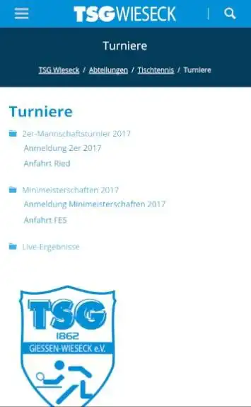 Play TSG Gießen-Wieseck Tischtennis as an online game TSG Gießen-Wieseck Tischtennis with UptoPlay