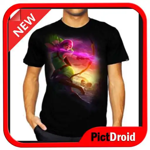 Run free android online T Shirt 3D Design APK