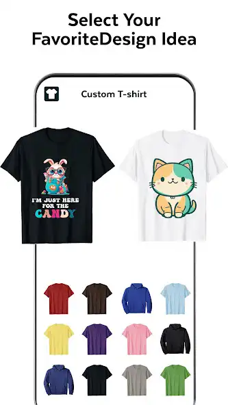 Play T-shirt Design - Custom Design as an online game T-shirt Design - Custom Design with UptoPlay