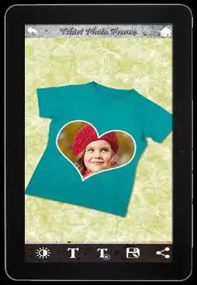 Play Tshirt Photo Frame