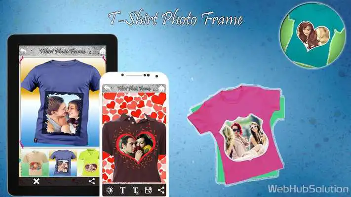 Play Tshirt Photo Frame