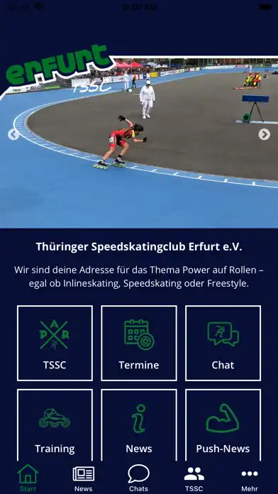 Play TSSC Erfurt - Power auf Rollen as an online game TSSC Erfurt - Power auf Rollen with UptoPlay