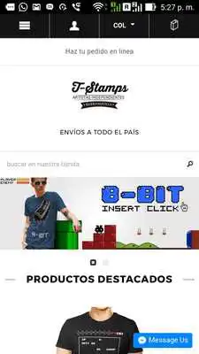 Play T-Stamps Artistas