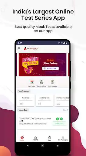 Play TSTRANSCO Asst. Engineer (Electrical) Mock Tests  and enjoy TSTRANSCO Asst. Engineer (Electrical) Mock Tests with UptoPlay