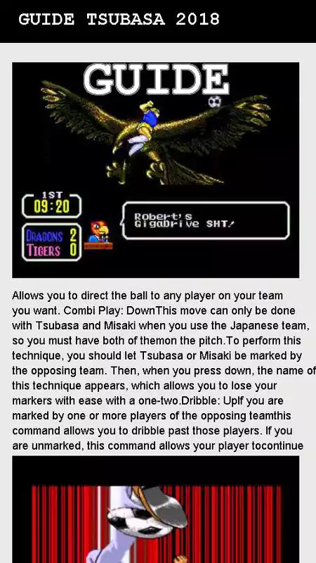 Play Tsubasa Road To Worldcup 2018 English Guide