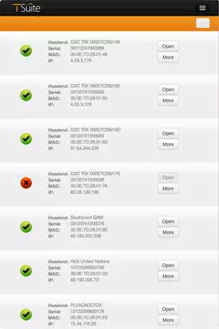 Play TSuite, head-end manager