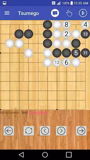Play Tsumego (Go Problems) as an online game Tsumego (Go Problems) with UptoPlay