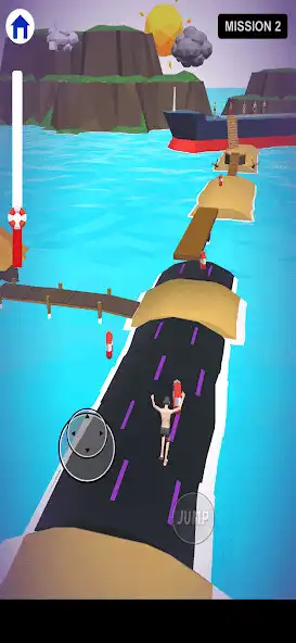 Play Tsunami Escape Rainbow as an online game Tsunami Escape Rainbow with UptoPlay