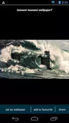 Play Tsunami Wave Wallpapers