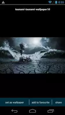 Play Tsunami Wave Wallpapers