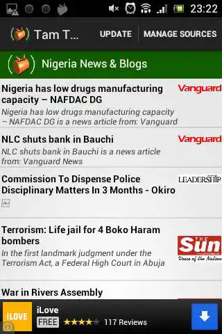 Play APK TT Nigeria News  and enjoy TT Nigeria News with UptoPlay com.nufisys.android.tamtam.nigeria