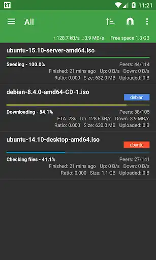 Play tTorrent Lite - Torrent Client as an online game tTorrent Lite - Torrent Client with UptoPlay