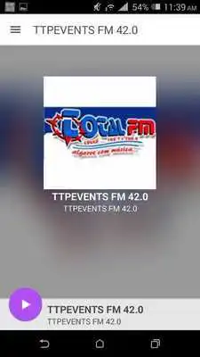 Play TTPEVENTS FM 42.0