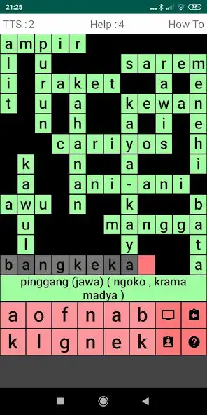 Play TTS Jawa Indonesia as an online game TTS Jawa Indonesia with UptoPlay